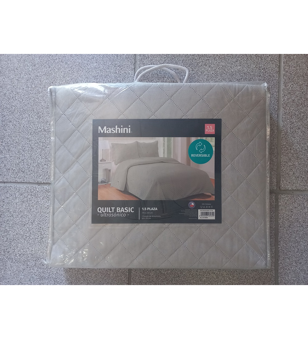 Quilt Basic -Ultrasónico- 1.5 plazas