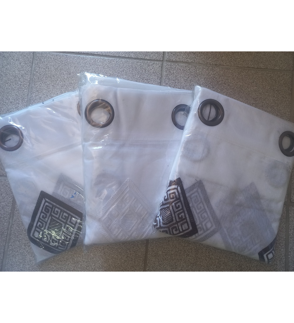 Visillos con diseño (1.50 x 2.20 mts) - Rombo