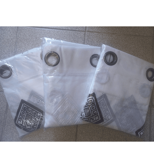 Visillos con diseño (1.50 x 2.20 mts) - Rombo