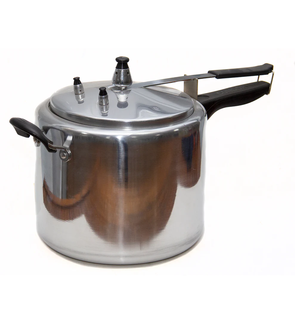 Olla Presión aluminio pulido con mango