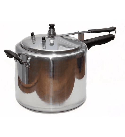 Olla Presión aluminio pulido con mango