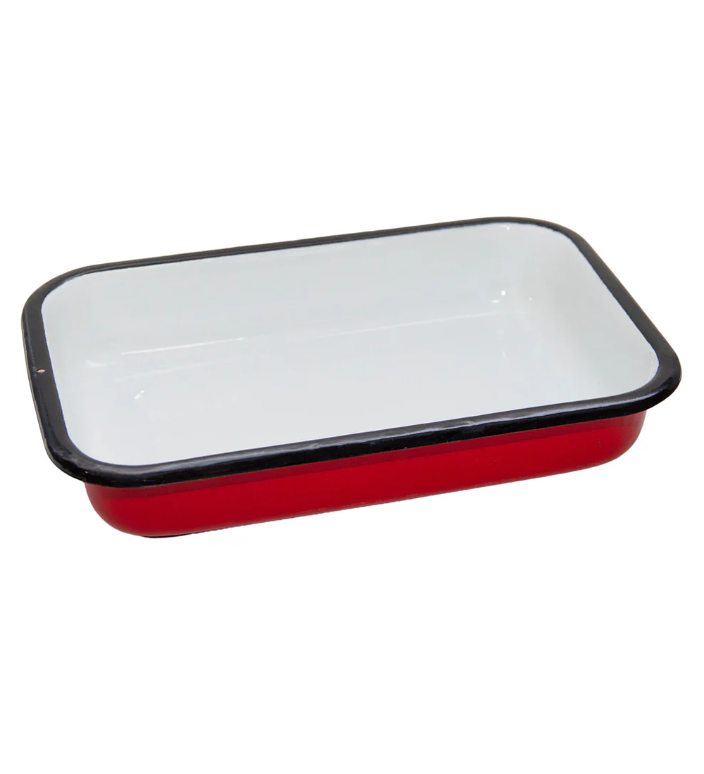 Asaderas enlozadas (36x25 cm) (Variedad Diseños)