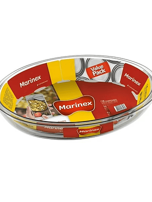 Set 2 Asaderas Ovaladas de Vidrio Templado (Venta exclusiva en local)