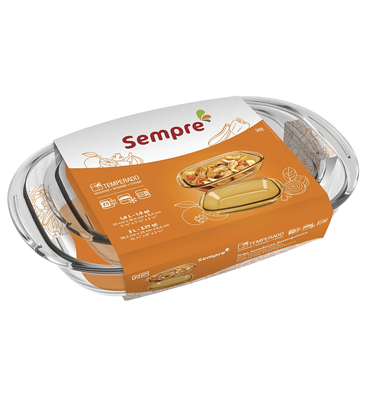 Set 2 Fuentes Rectangulares Sempre NADIR 