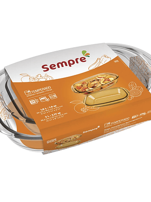 Set 2 Fuentes Rectangulares Sempre NADIR (Venta exclusiva en local)