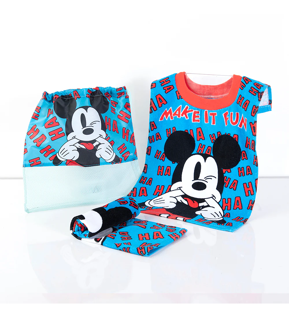 Set Toalla + Toalla de cara + Bolso (Variedad Diseños)