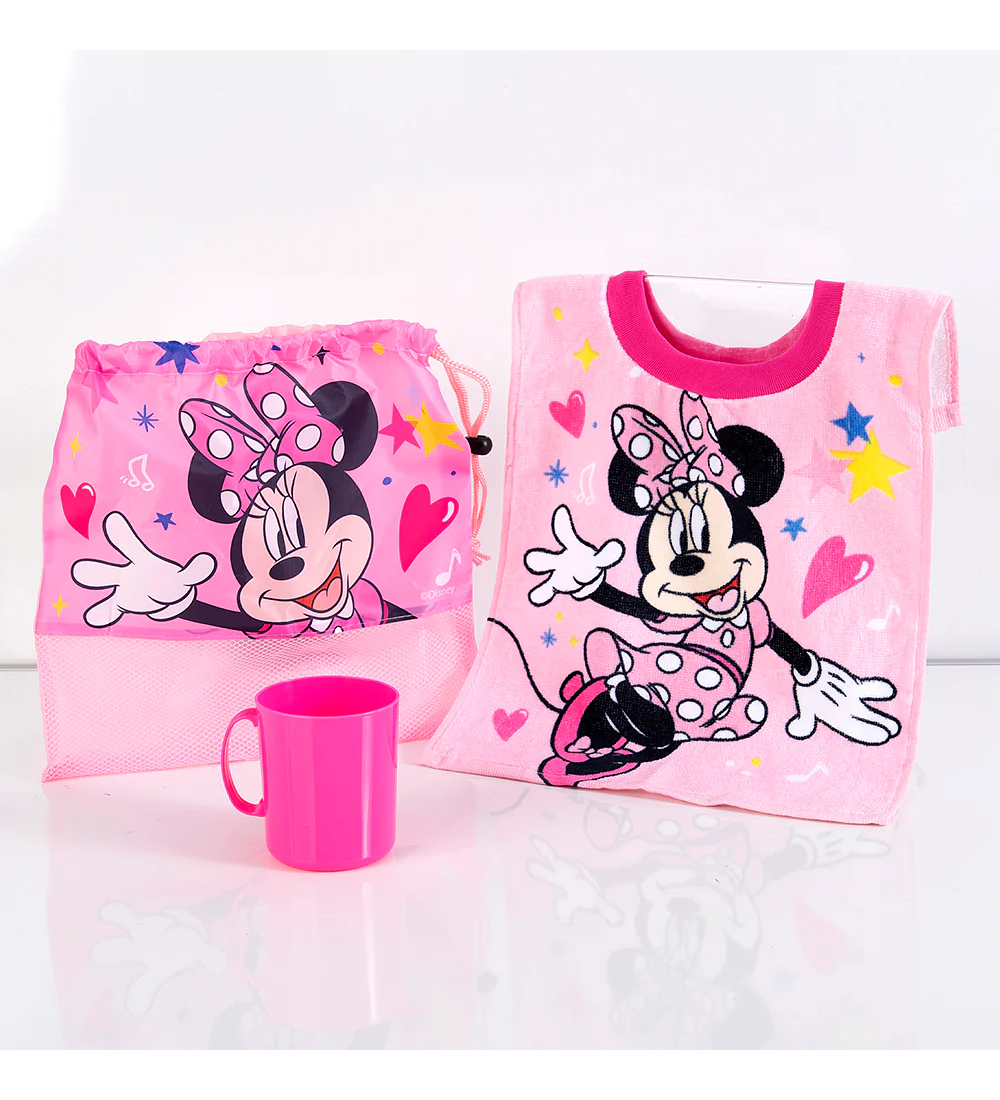 Set Escolar Toalla + Taza (Variedad Diseños)