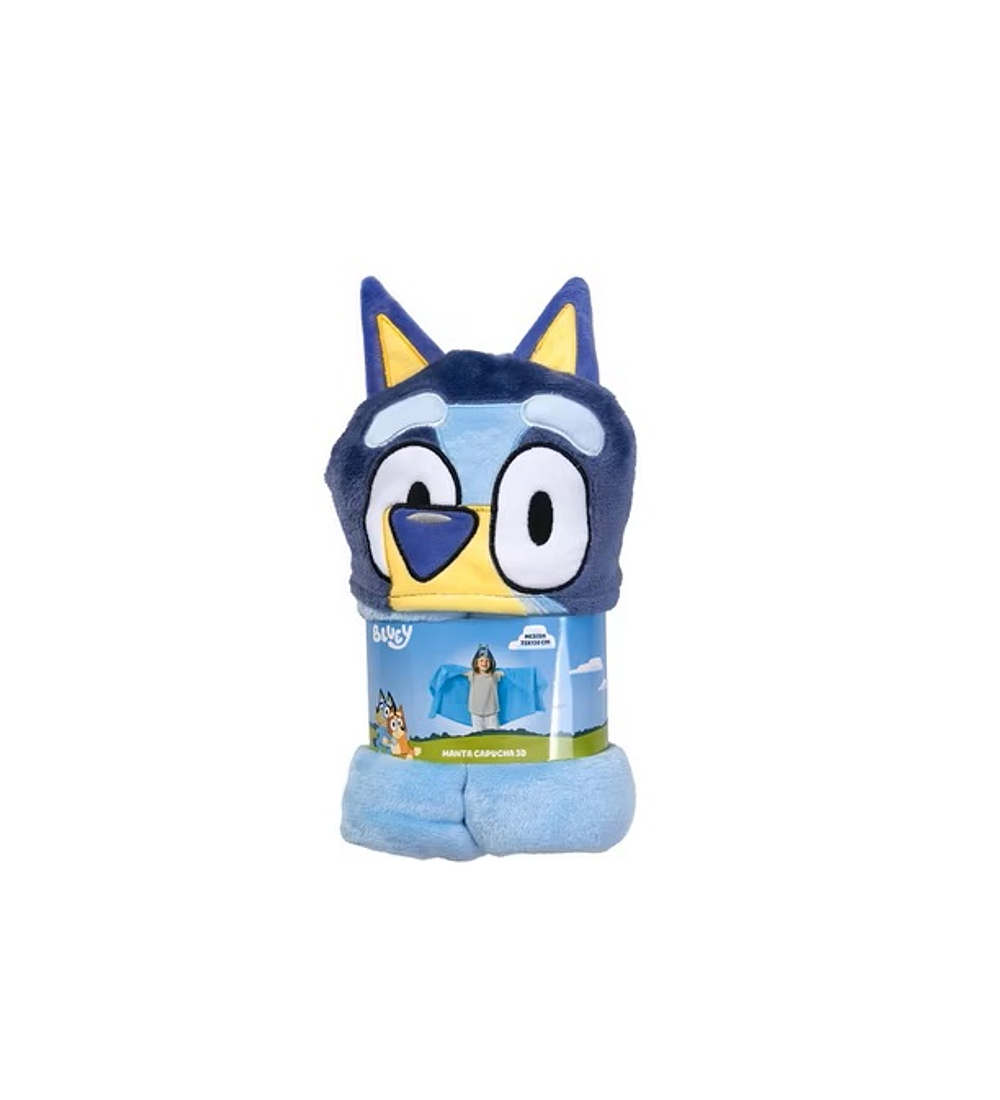 Manta con Capucha - Bluey