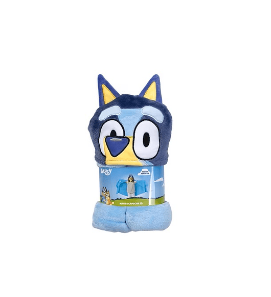 Manta con Capucha - Bluey