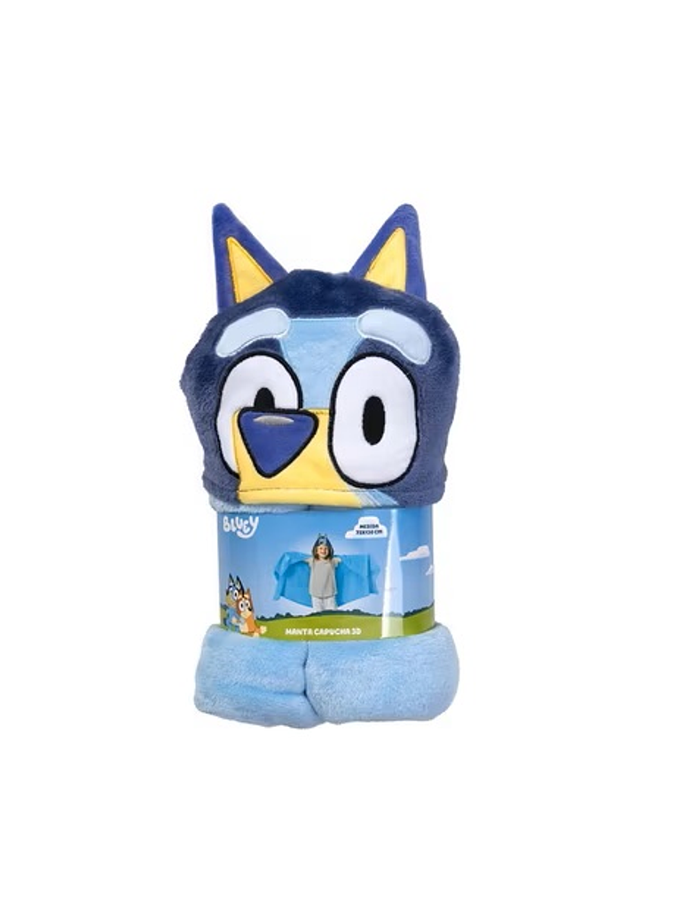 Manta con Capucha - Bluey 1