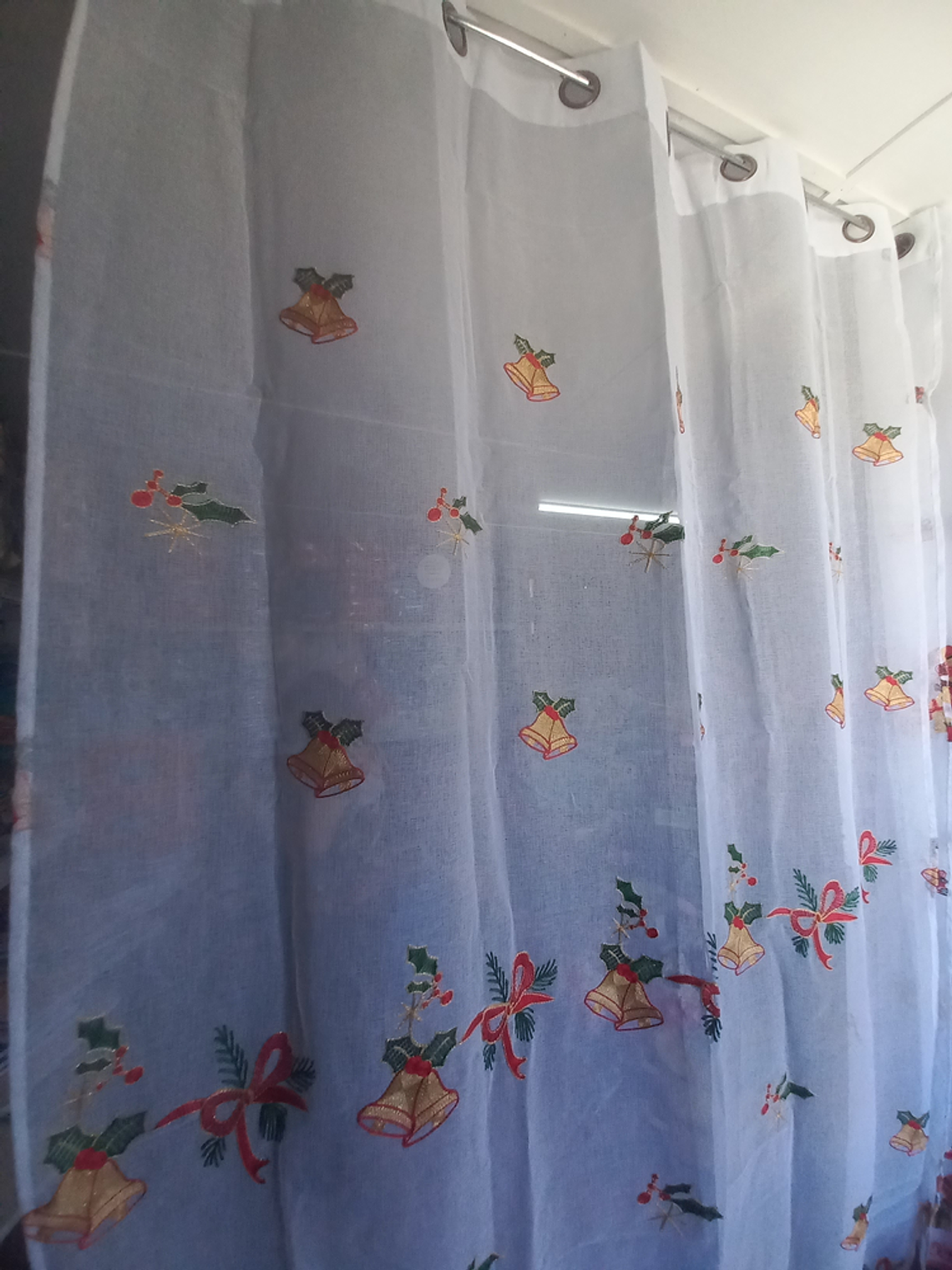 Visillos Navideños (1.50 x 2.20 mts) - Variedad de Diseños 5