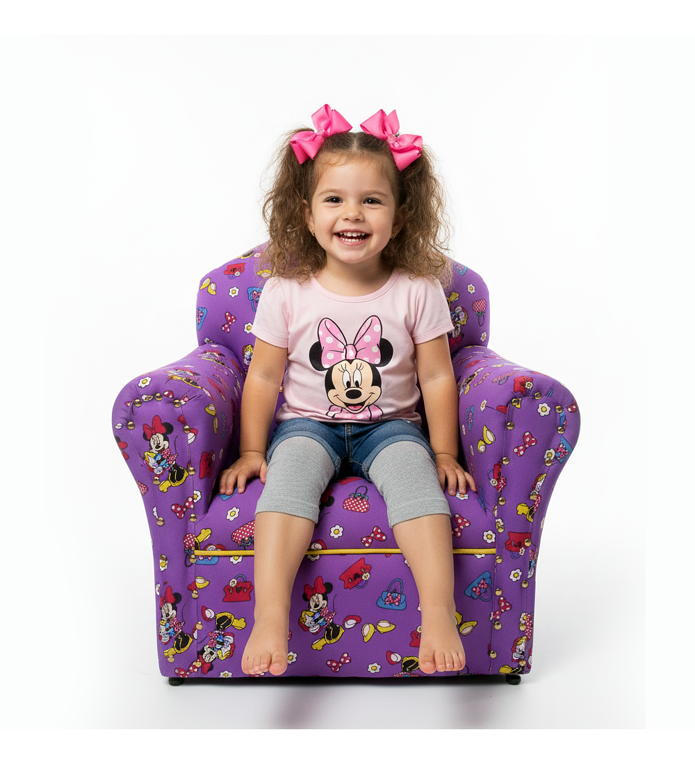 Sillón Infantil - Minnie Mouse (3 diseños) (Venta exclusiva en local)