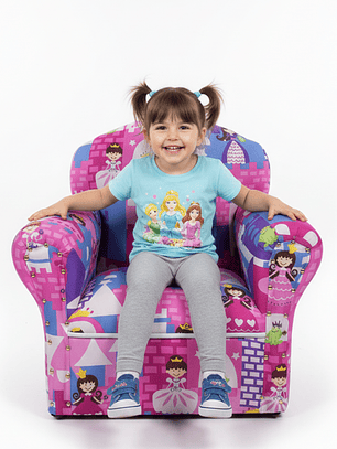 Sillón Infantil - Princesas (2 diseños) (Venta exclusiva en local)