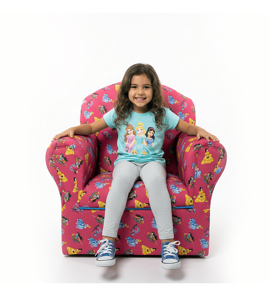 Sillón Infantil - Princesas Disney (2 diseños) (Venta exclusiva en local)