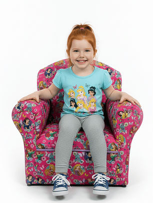 Sillón Infantil - Princesas Disney (2 diseños) (Venta exclusiva en local)
