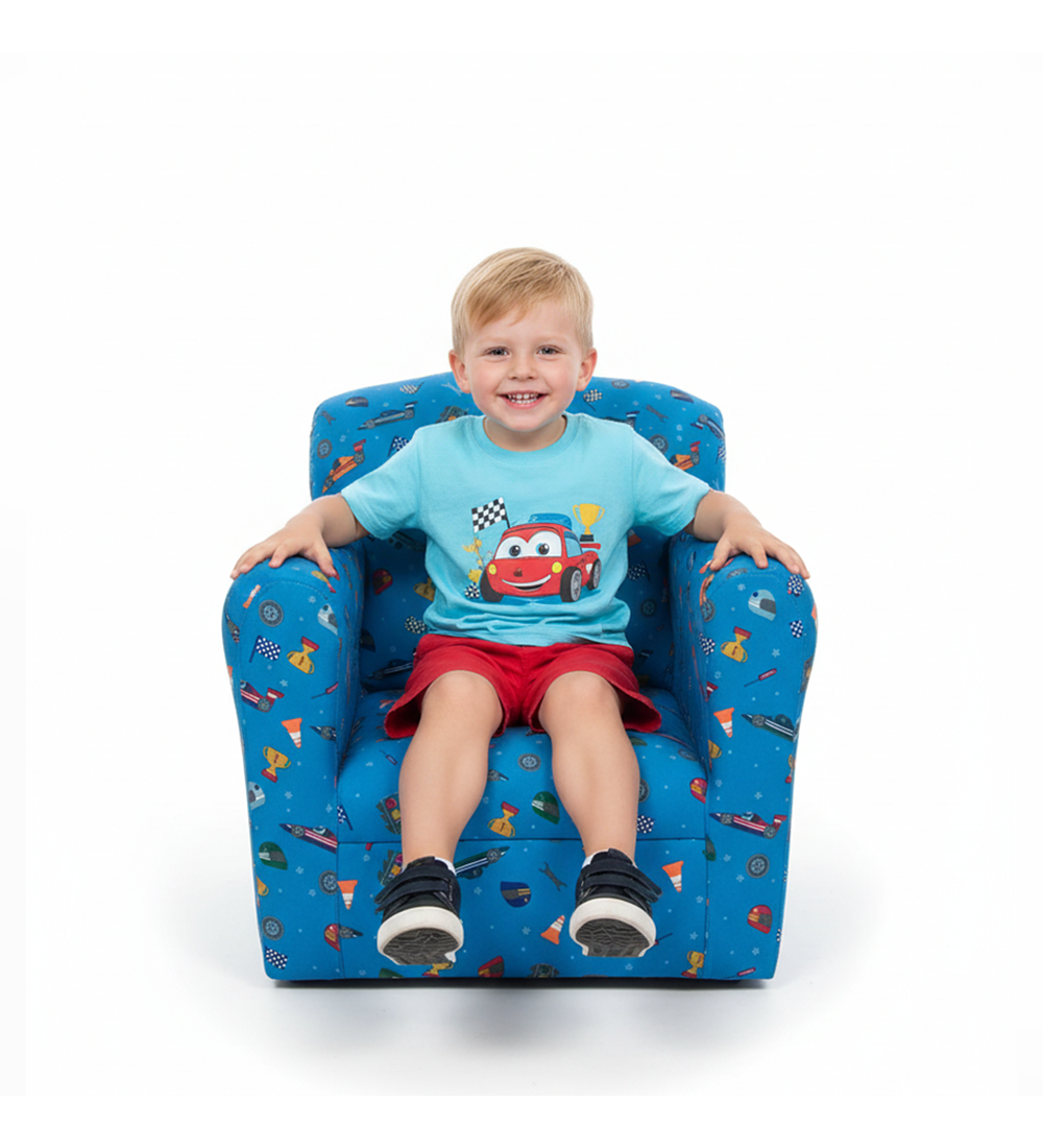 Sillón Infantil - Autos de Carreras (Venta exclusiva en local)