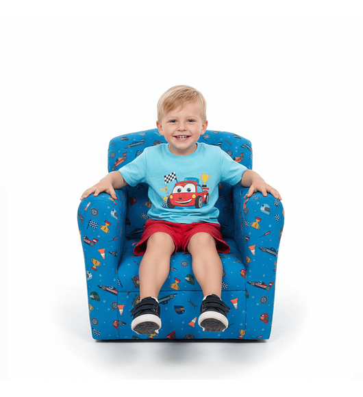 Sillón Infantil - Autos de Carreras (Venta exclusiva en local)