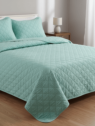 Quilt Basic -Ultrasónico- 1.5 plazas (Variedad de Colores)