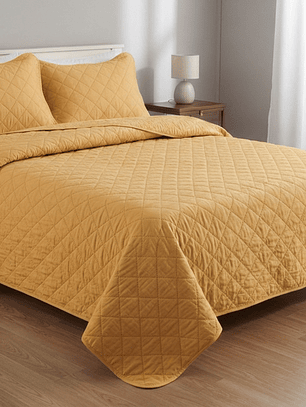 Quilt Basic -Ultrasónico- 2 plazas (Variedad de Colores)