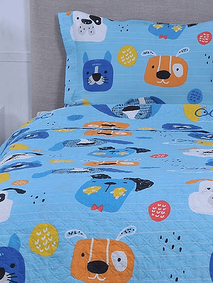 Quilt Basic -Ultrasónico- Kids 1.5 plazas (2 Diseños)