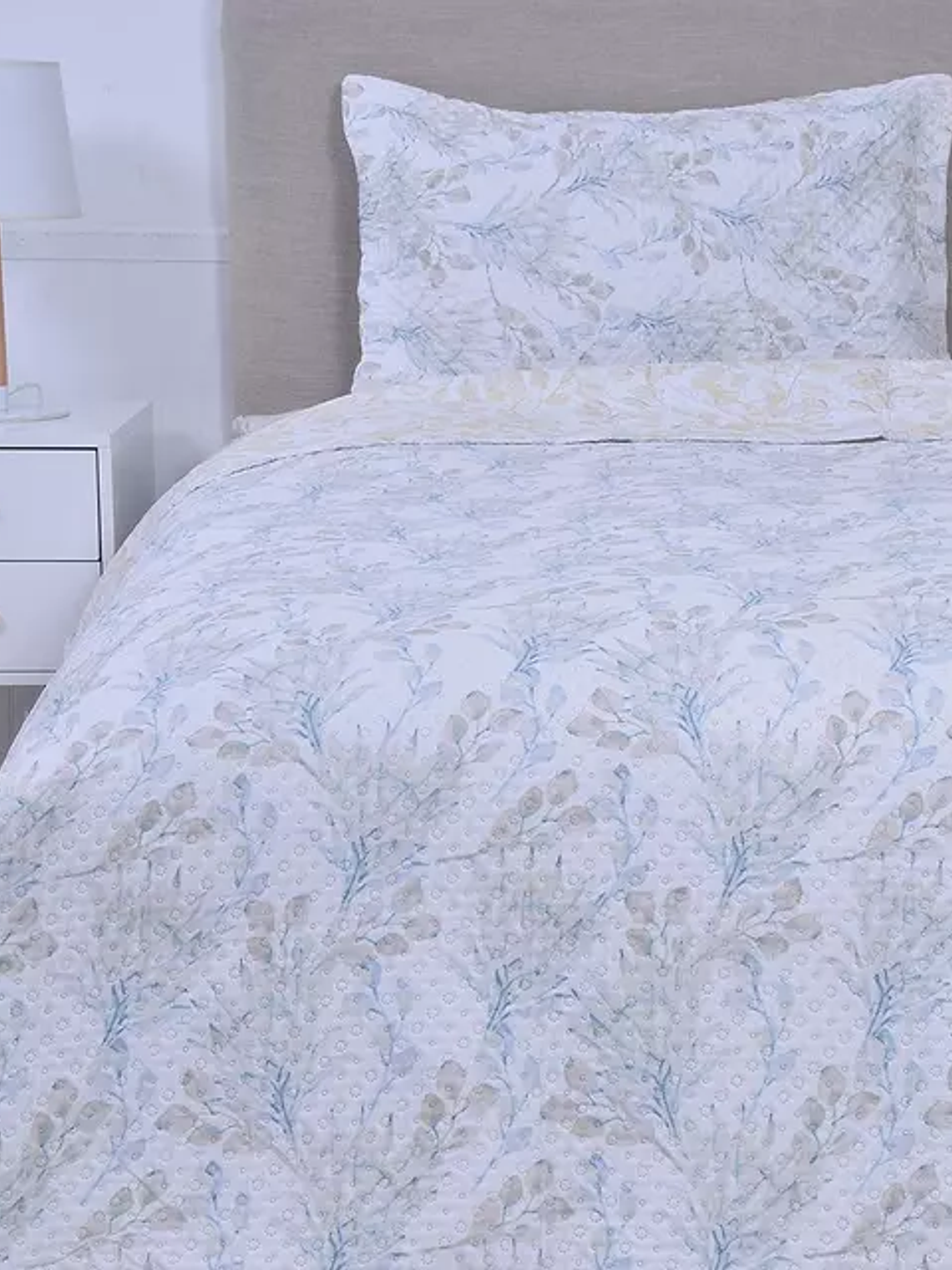 Quilt 1.5 Plazas Portugal Estampado Gardenia 1