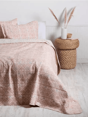 Quilt 1.5 Plazas Portugal Estampado Ginger