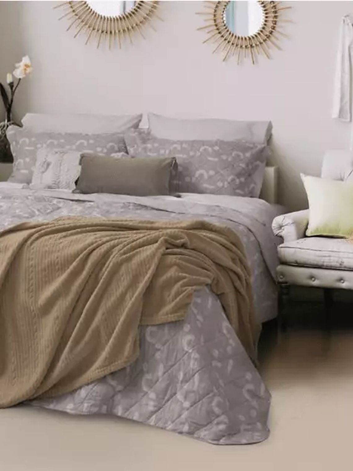 Quilt 1.5 Plazas Portugal Estampado Lilium 1