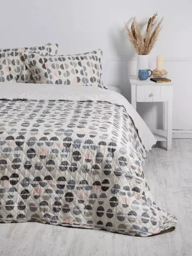 Quilt 1.5 Plazas Portugal Estampado Cloud 1
