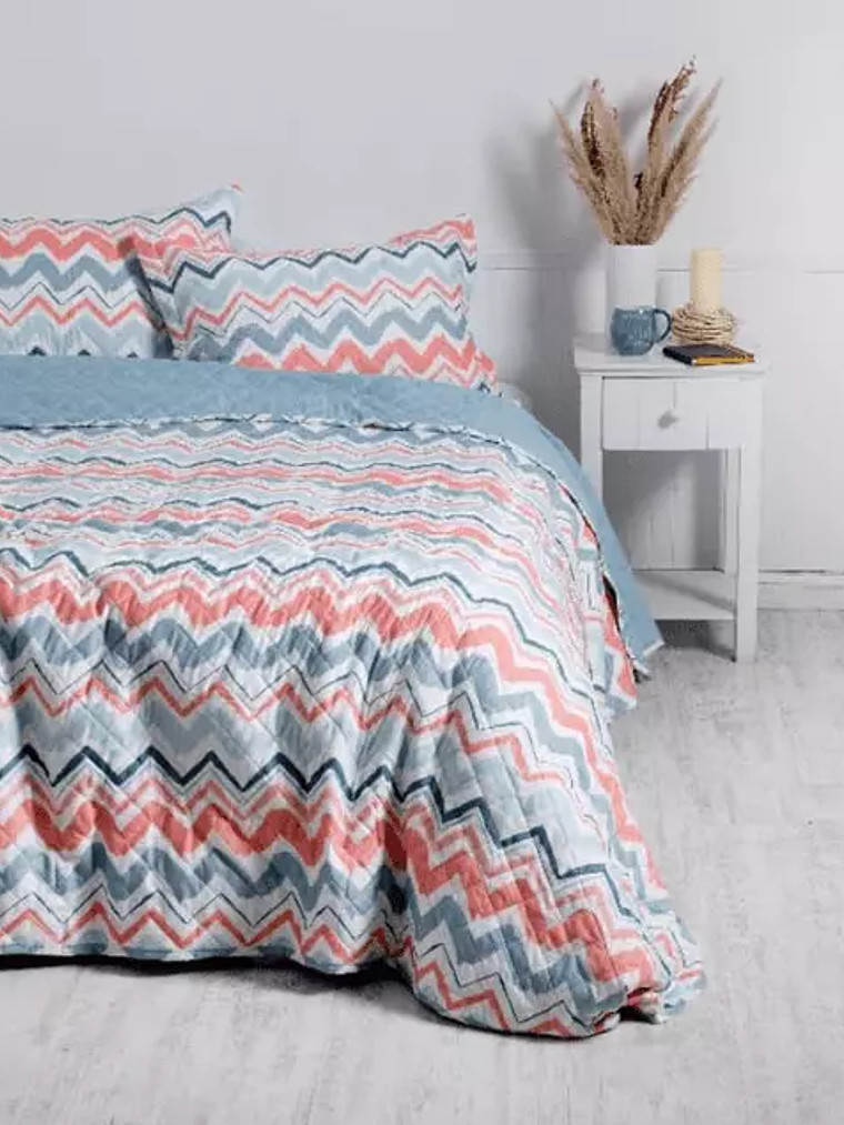 Quilt 1.5 Plazas Portugal Estampado Arrow 1