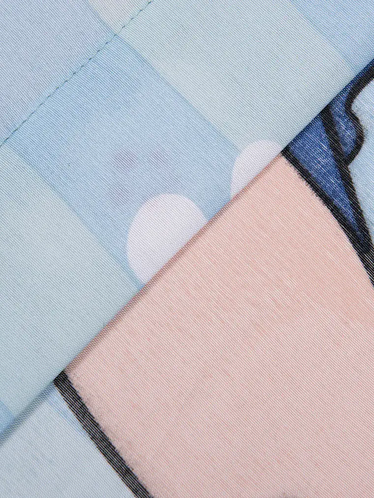 Sábana Single Infantil - Stitch Fluffy 2
