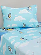 Sábana Single Infantil - Bluey Nubes - Miniatura 1