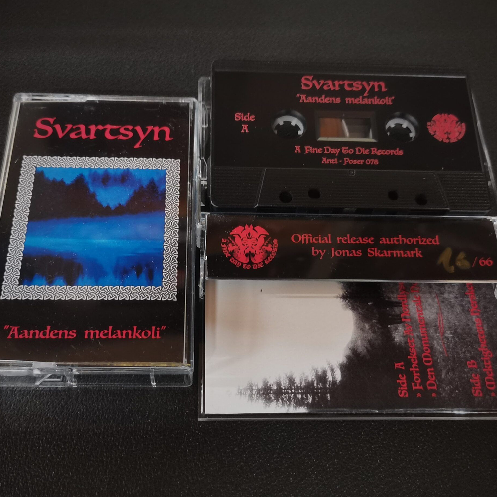 Svartsyn "Aandens melankoli" Cassette