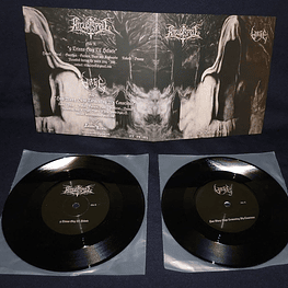 Ritual Spell / Urge "The Burial Oath" Split 7"EP vinyl