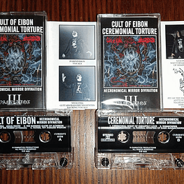 Cult of Eibon / Ceremonial Torture "Necronomical Mirror Divination" Split Cassette