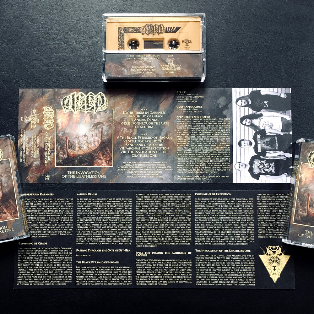 Apep "The Invocation Of The Deathless One" Cassette