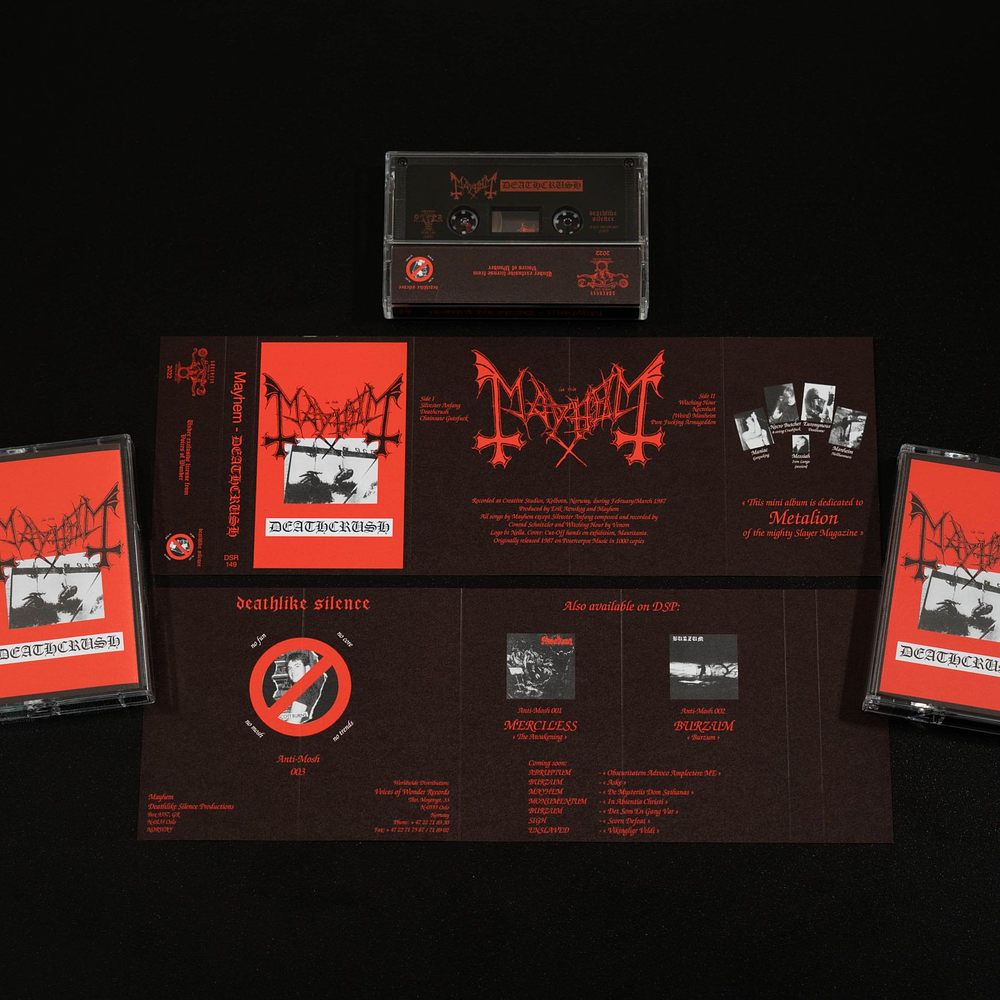 Mayhem "Deathcrush" Cassette 