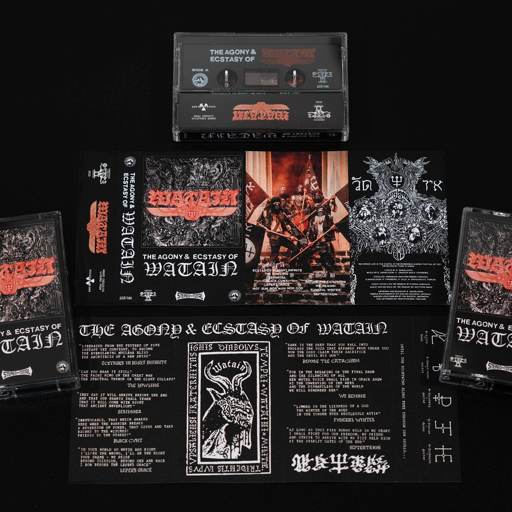 Watain "The Agony & Ecstasy Of Watain" Cassette 