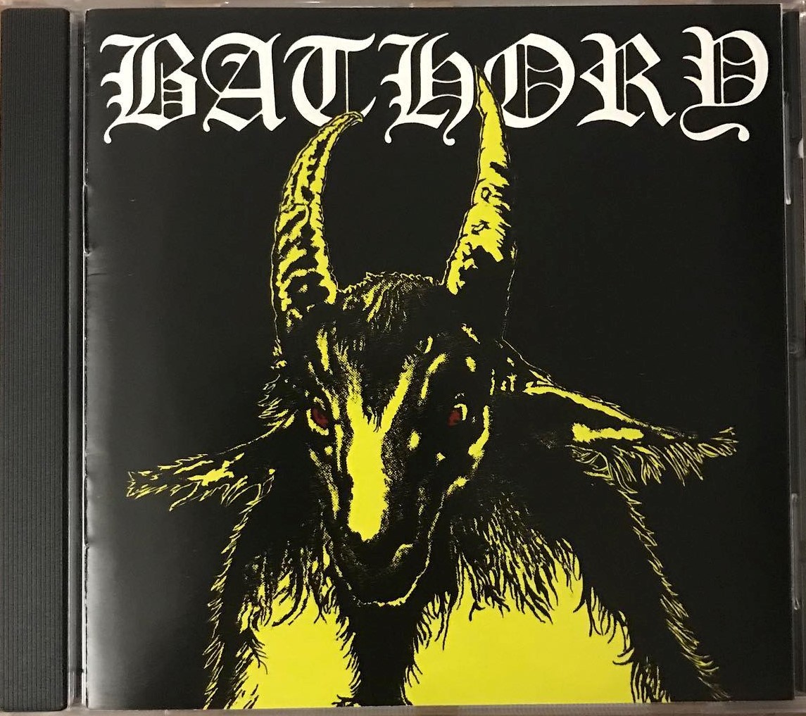 Bathory Bathory CD Black Mark bootleg yellow goat