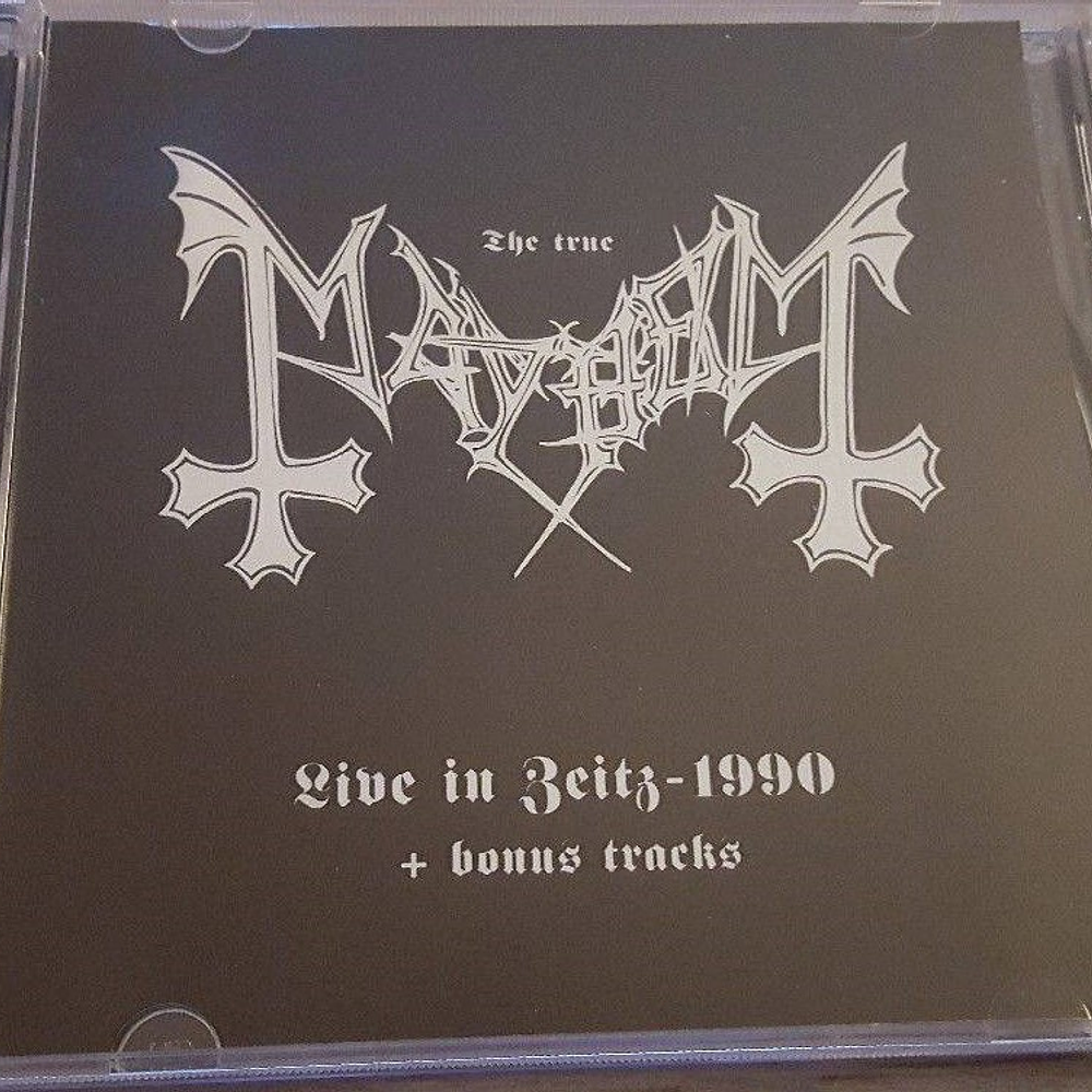 Mayhem "Live In Zeitz-1990 + Bonus Tracks" CD Bootleg