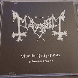 Mayhem "Live In Zeitz-1990 + Bonus Tracks" CD Bootleg