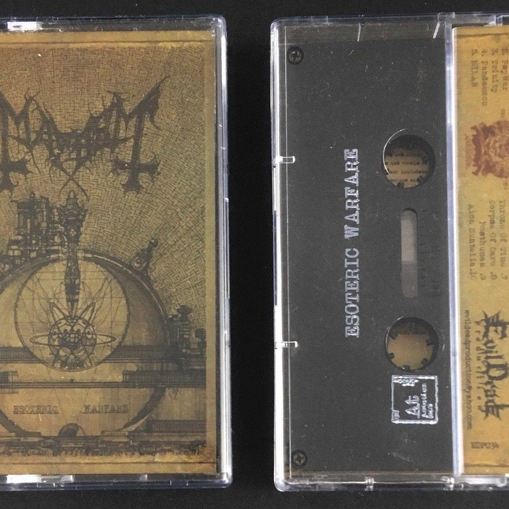 Mayhem "Esoteric Warfare" Cassette Asia version