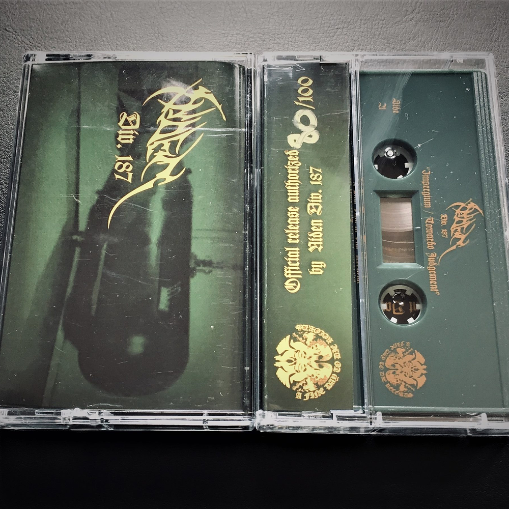 Niden Div. 187 "Impergium / Towards Judgement" Cassette last copies!!