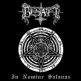 Besatt "In Nomine Satanas" CD Japan with OBI.