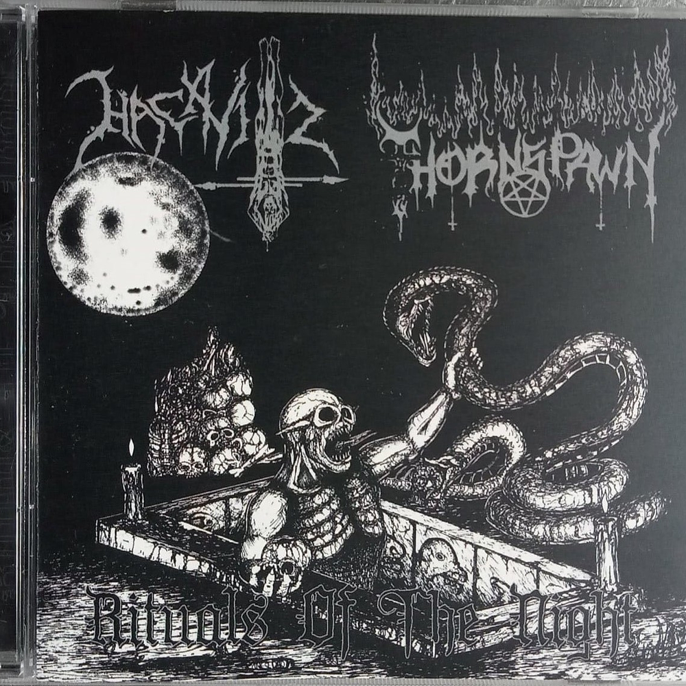 Hacavitz / Thornspawn ‎"Rituals Of The Night" Split CD