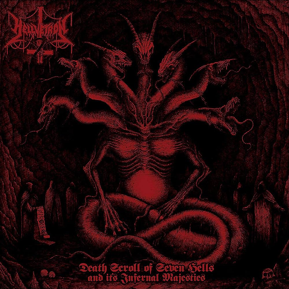 Hellvetron "Death Scroll Of Seven Hells And Its Infernal Majesties" CD Digipack