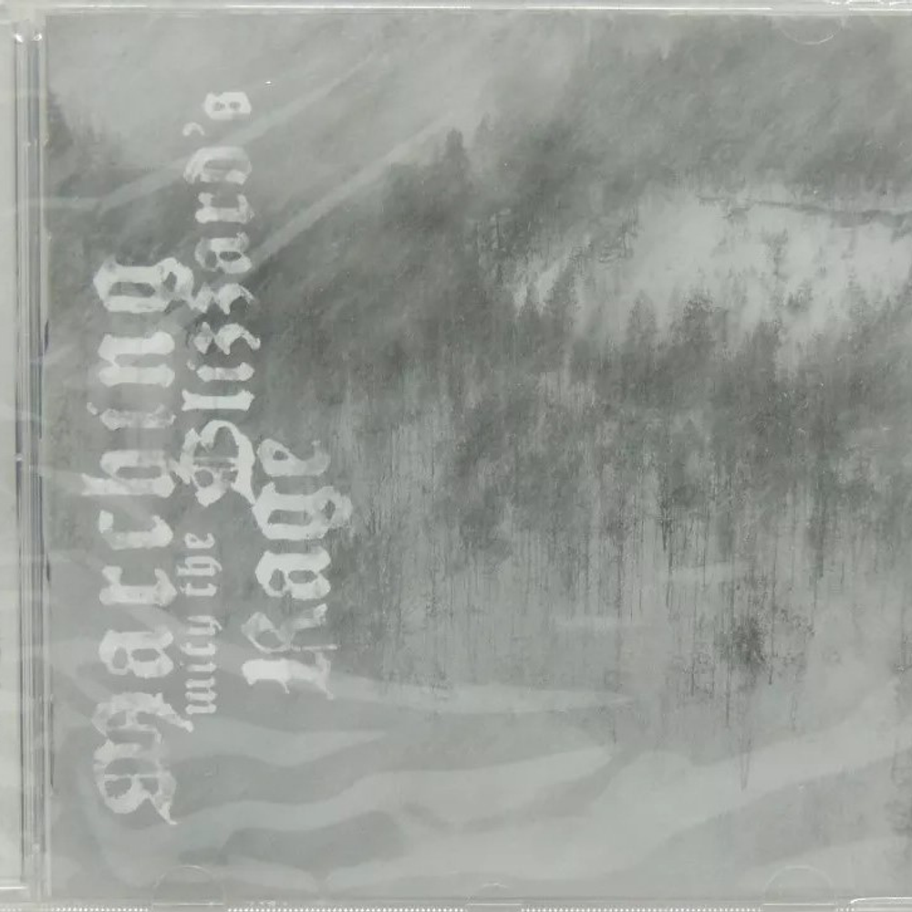 Lascowiec / Gnieu ‎"Marching With The Blizzard's Rage" Split CD