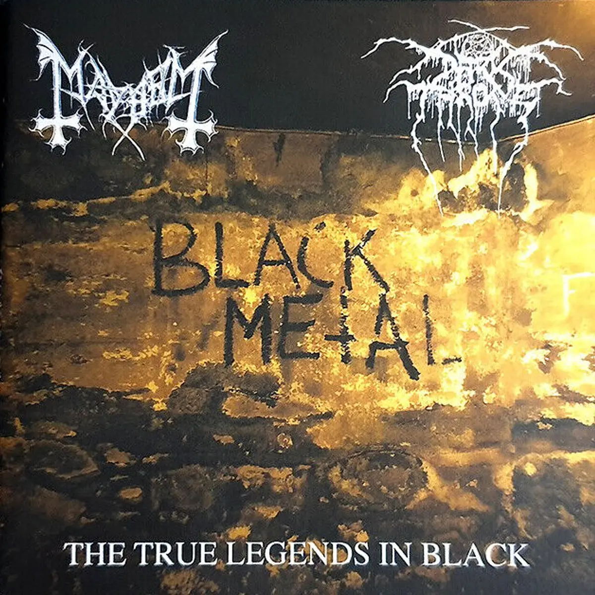 DARKTHRONE / MAYHEM CD　トゥルーブラックメタル 1200?1697860689