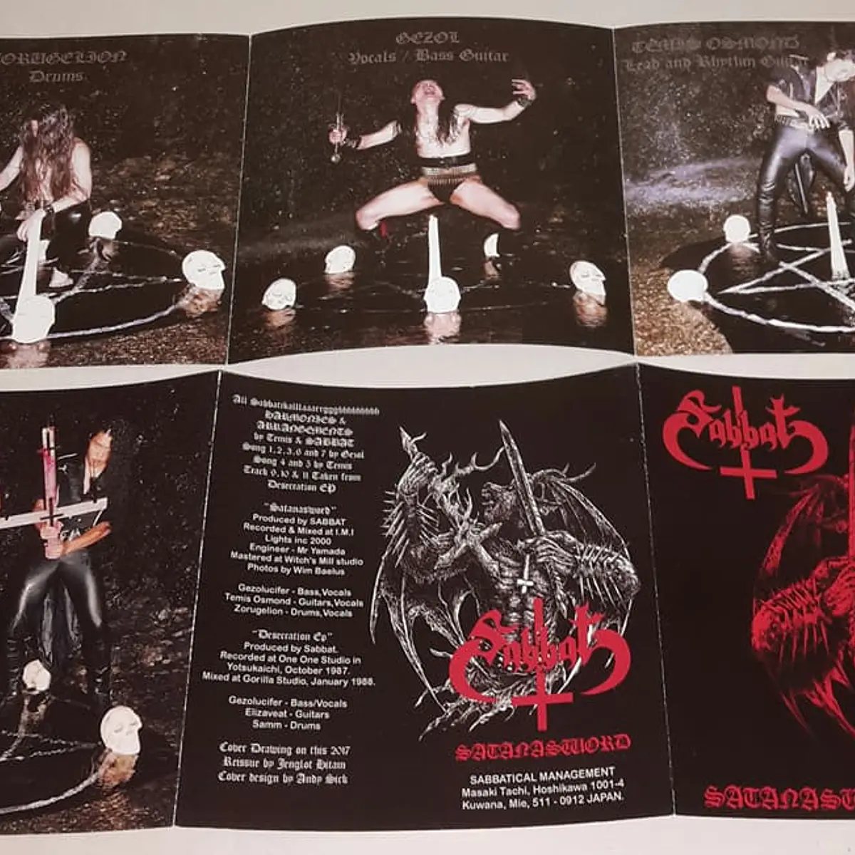 Sabbat Satanasword CD (Bonustracks)