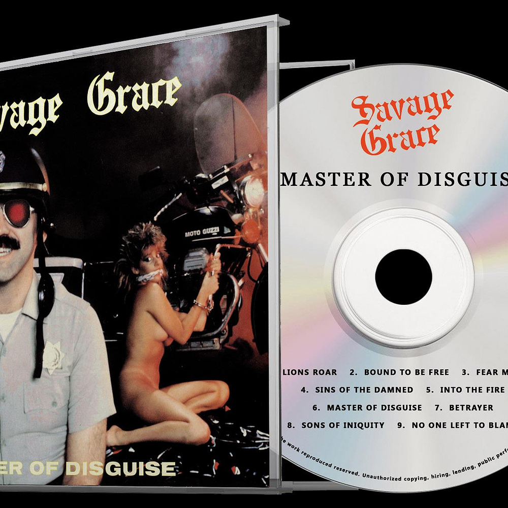 Savage Grace ‎"Master of Disguise" CD