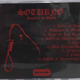 Soturno "...Império de Ossos" CD